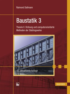 cover image of Baustatik 3